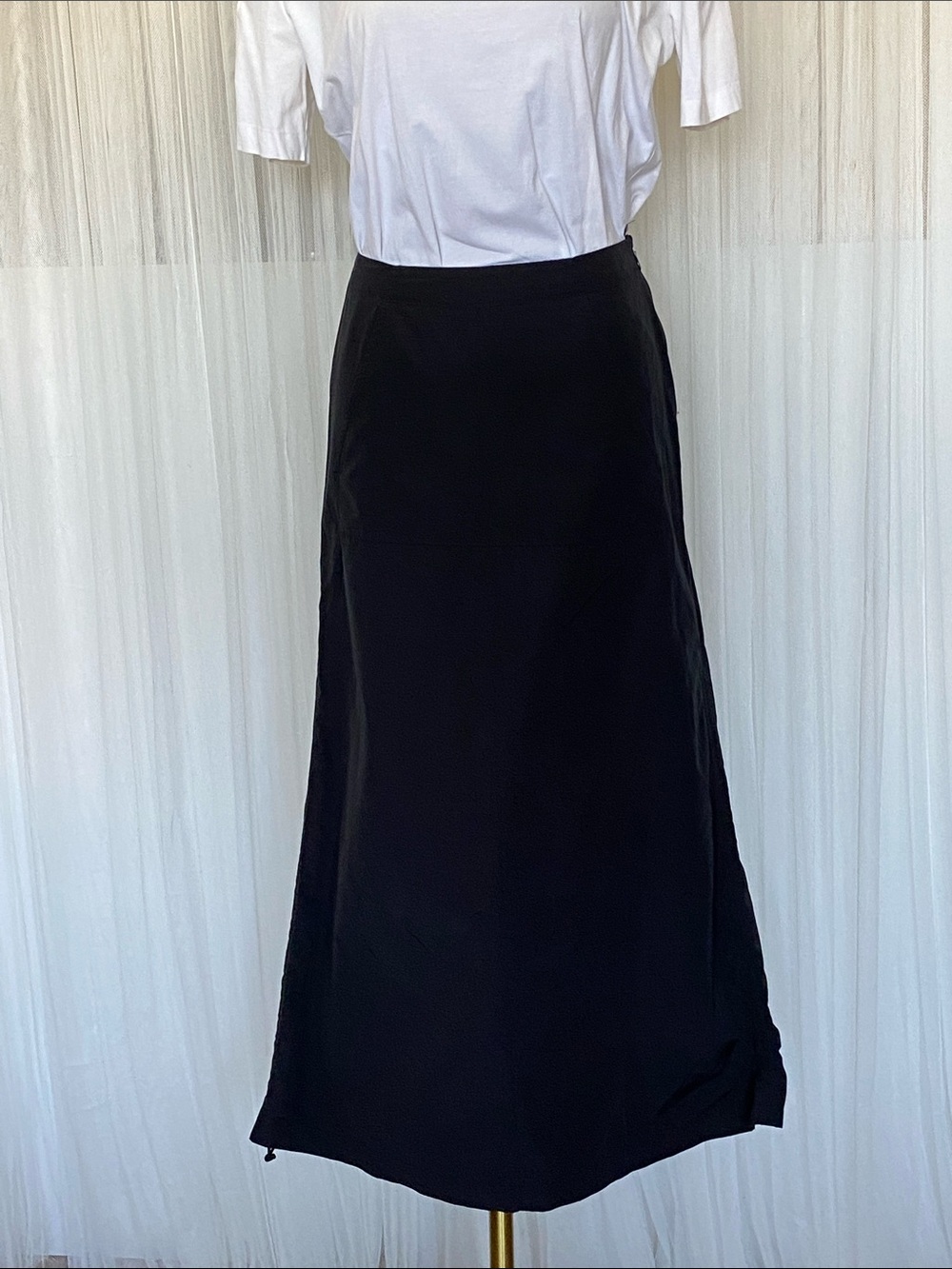 In-Wear Women's Black A-Line Maxi Skirt
Size 4